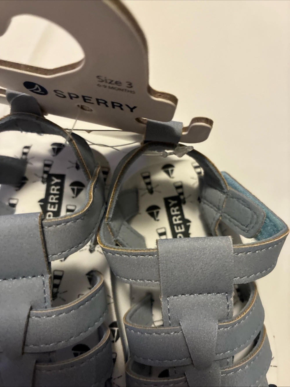 Sperry Light Gray Toddlers' Strappy Fisherman Sandals - Picture 2 of 3